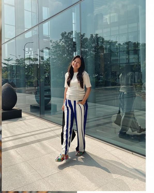 Baby Bump Indah Permatasari. (Instagram/indahpermatas)