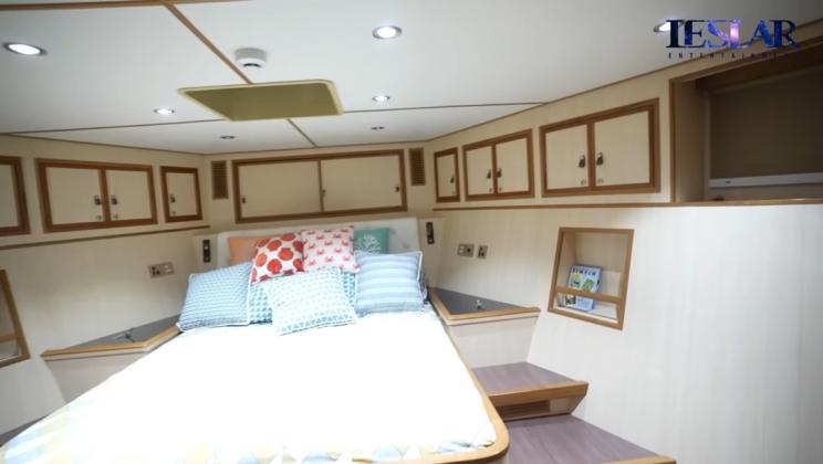 Potret Yacht Rp38 Miliar Rizky Billar (YouTube Leslar Entertainment)