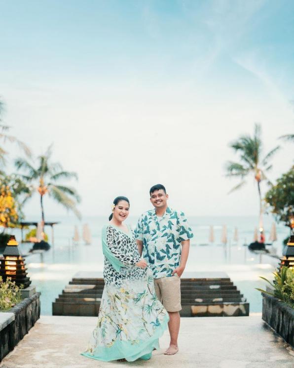 Maternity Shoot Kahiyang Ayu di Bali (instagram/garyevan)