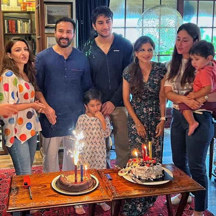 Momen Ultah Saif Ali Khan ke-52 (Instagram/@sakpataudi)