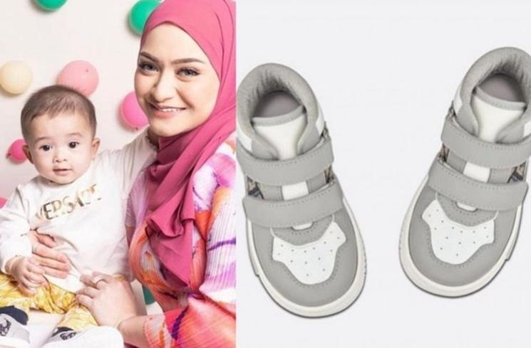 Harga Outfit dan Mainan Baby Adzam (Instagram/@nathalieholscher.wearing)