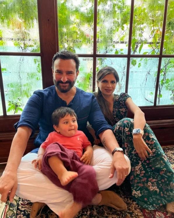 Momen Ultah Saif Ali Khan ke-52 (Instagram/@sabapataudi)