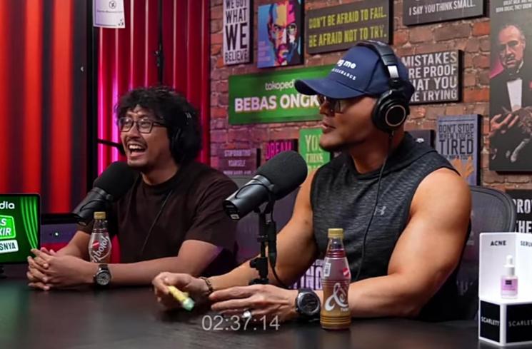 respons Deddy Corbuzier saat Haruka Nakagawa lantukan lagu Hari Merdeka (YouTube/Deddy Corbuzier)