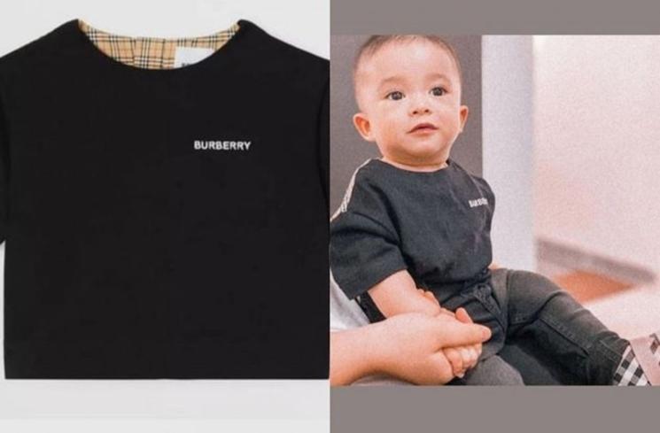 Harga Outfit dan Mainan Baby Adzam (Instagram/@nathalieholscher.wearing)