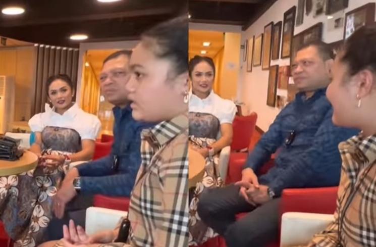 Momen Amora Dikontrak Label Musik Ternama (Instagram/@krisdayantilemos)