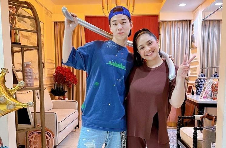Momen Henry Lau Main ke Rumah Raffi Ahmad (Instagram/@raffinagita1717)