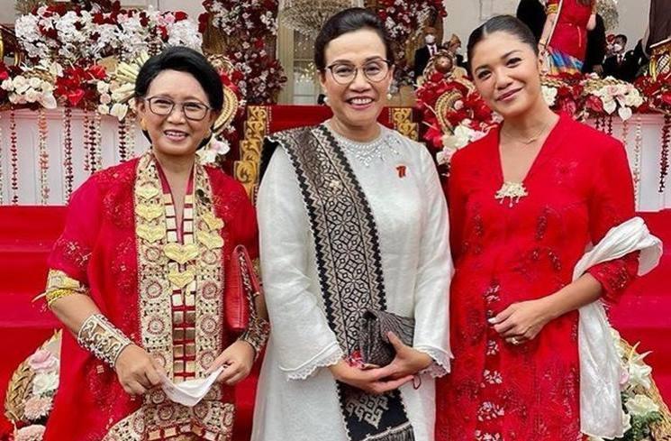 Gaya Menteri di Upacara HUT RI (instagram/@smindrawati)