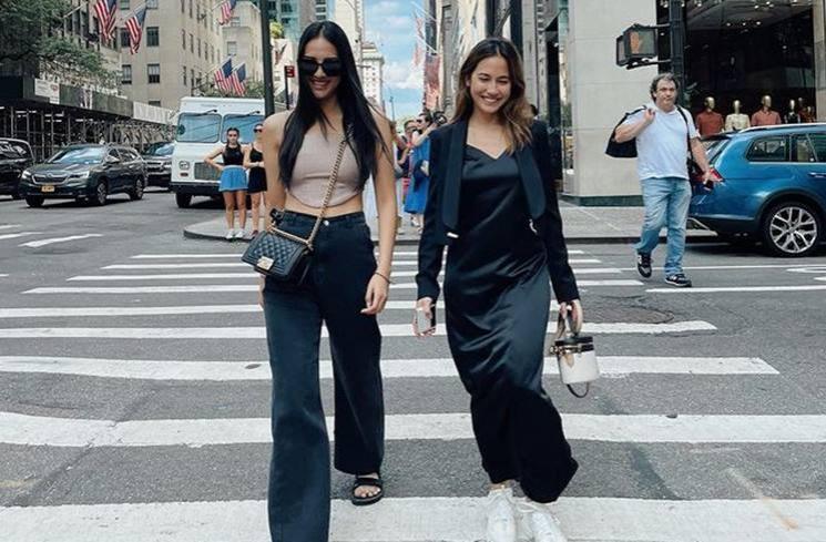 Potret Kebersamaan Anya Geraldine dan Pevita Pearce. (Instagram/anyageraldine)