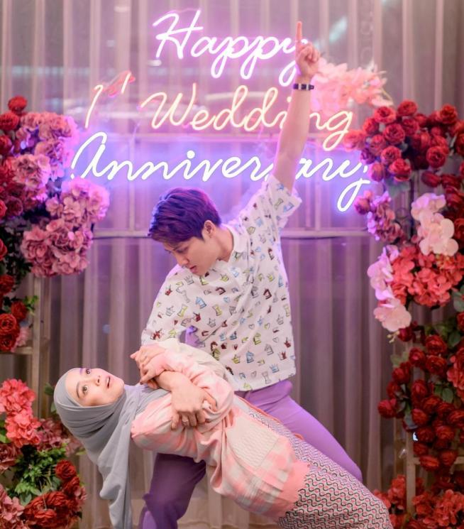 Potret Lesti Kejora dan Rizky Billar Rayakan Anniversary Pertama (instagram/@askar_photography)