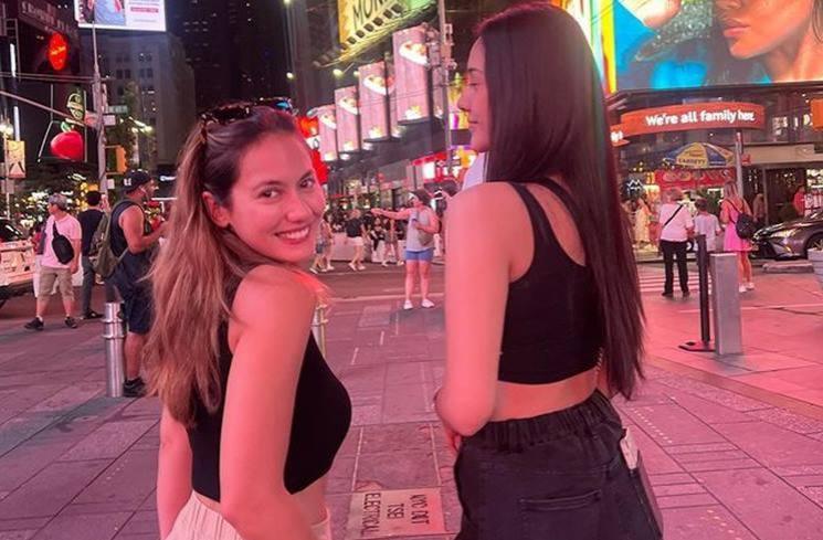 Potret Kebersamaan Anya Geraldine dan Pevita Pearce. (Instagram/pevpearce)