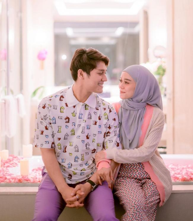 Potret Lesti Kejora dan Rizky Billar Rayakan Anniversary Pertama (instagram/@askar_photography)