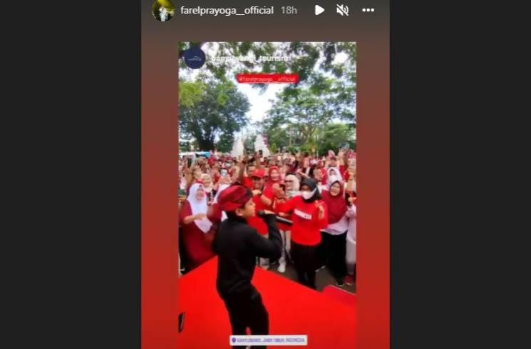 Momen Farel Prayoga Pulang Kampung. (Instagram/farelprayoga_official)