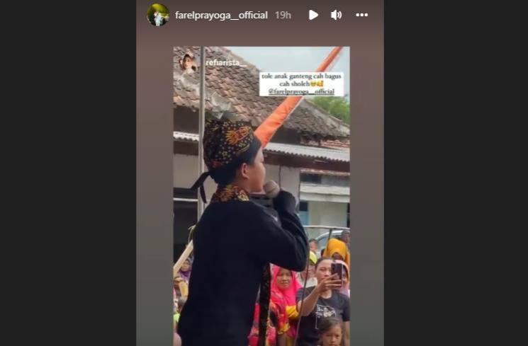 Momen Farel Prayoga Pulang Kampung. (Instagram/farelprayoga_official)