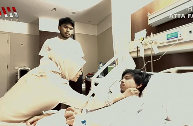 Aurel Hermansyah temani Atta Halilintar di rumah sakit (YouTube/AH)