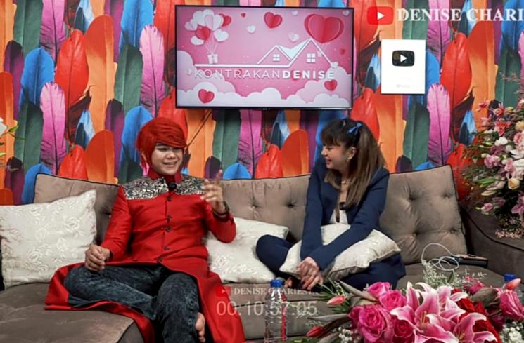 Pesulap Merah dan Denise Chariesta (YouTube/Denise Chariesta)