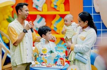 13 Potret Pesta Ulang Tahun Rafathar ke-7, Dapat Hadiah Istimewa dari Michael Owen