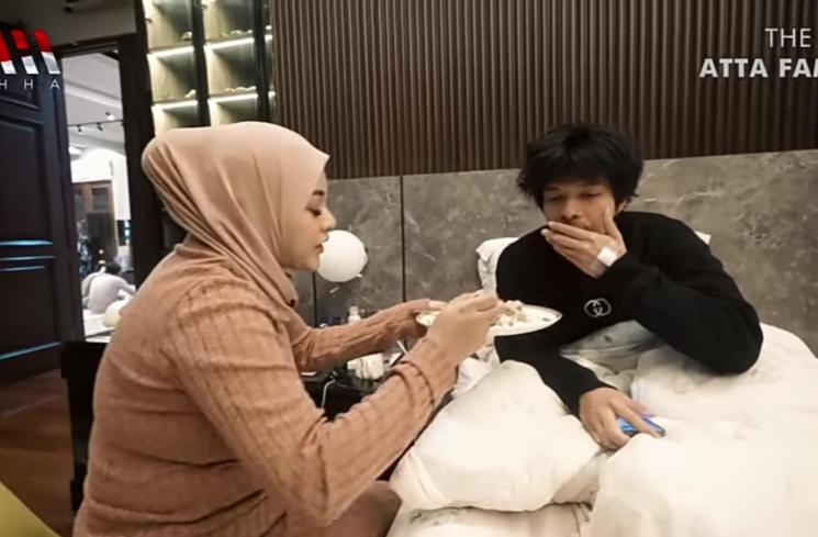 Aurel Hermansya rawat Atta Halilintar (YouTube/AH)