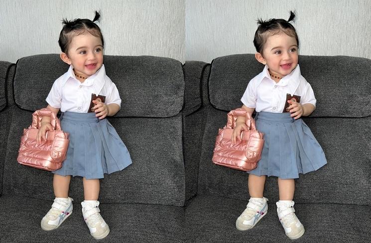 Potret Baby Guzel Jadi Anak SMA Gaul (Instagram/guzelimalisyakieb)