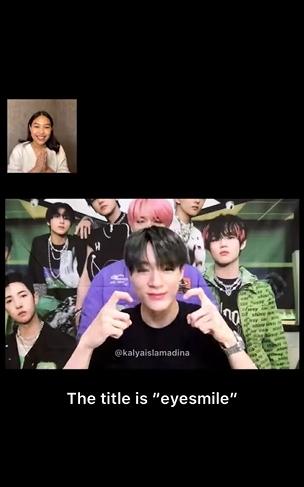 Momen Kalya Islamadina Video Call dengan Member NCT. (Instagram/kalyaislamadina)
