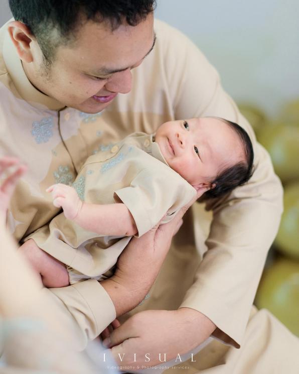 Potret Baby Gin anak Adiezty Fersa dan Gilang Dirga. (Instagram/gin_dirga)