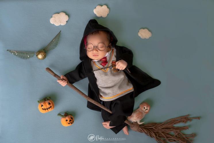 Potret Baby Gin anak Adiezty Fersa dan Gilang Dirga. (Instagram/gin_dirga)