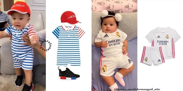 Outfit Rayyanza vs Ameena (Instagram/rafatharcloset/fashion_aureliehermansyah_atta)
