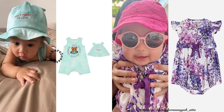 Outfit Rayyanza vs Ameena (Instagram/rafatharcloset/fashion_aureliehermansyah_atta)