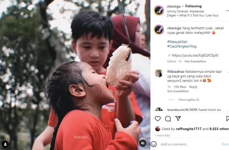 Rafathar dan Ansara (instagram/@chevirgo)