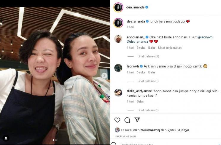 Leony dan Dea Ananda (instagram)