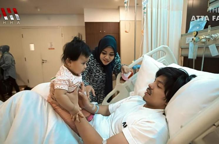 momen pertemuan Atta Halilintar dan Baby Ameena (YouTubeAH)