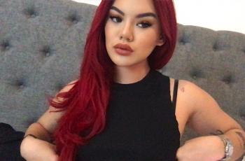 10 Foto Shafa Harris dengan Rambut Merah, Cantiknya Nggak Norak!