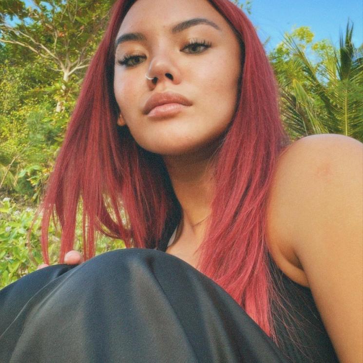 Foto Shafa Harris dengan rambut merah. (Instagram/@shafaharris)