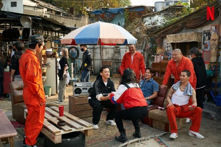 Potret di Balik Layar Seoul Vibe (Instagram/@netflixkr)