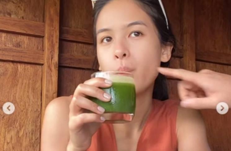 Momen Liburan Maudy Ayunda di Bali. (Instagram/maudyayunda) 