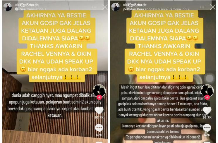 cuplikan unggahan Okin (TikTok/@unconditionalfeeling)