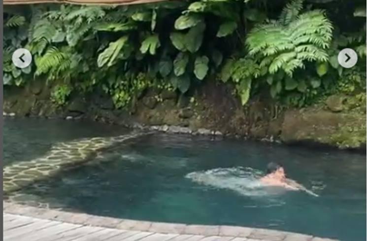Momen Liburan Maudy Ayunda di Bali. (Instagram/maudyayunda)