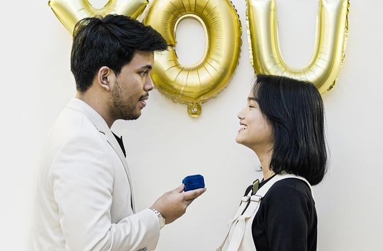 Pasangan yang berawal dari konten (Instagram/@thariqhalilintar)