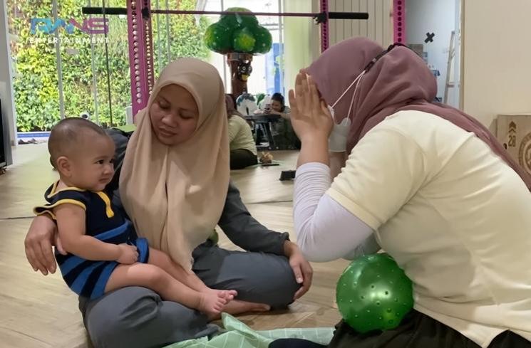 Momen Rayyanza Sekolah Hari Pertama. (YouTube/Rans Entertainment)