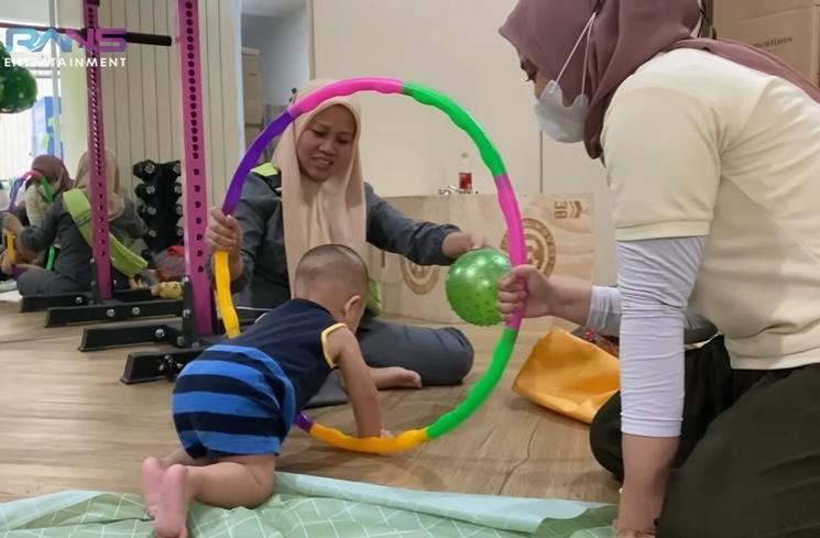 Momen Rayyanza Sekolah Hari Pertama. (YouTube/Rans Entertainment)