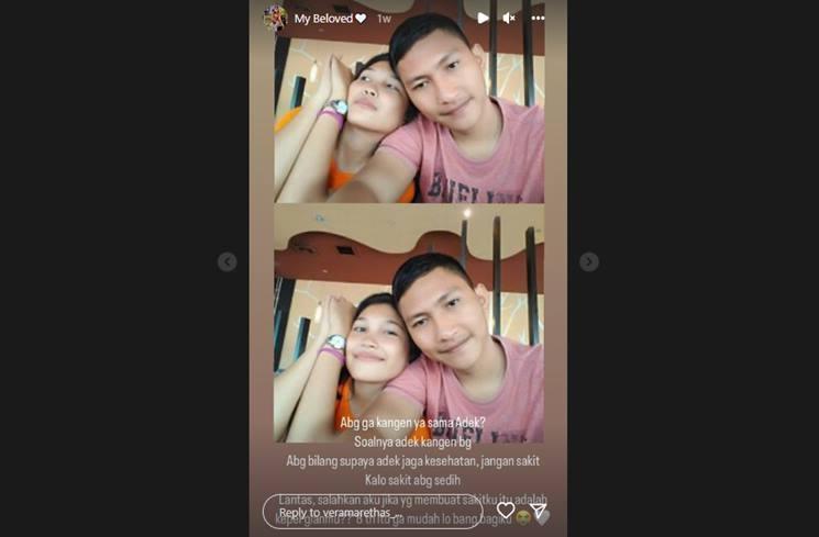 Curhatan kekasih Brigadir J di media sosial. (Instagram/@veramarethas_)