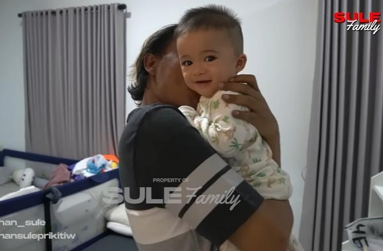 Momen Sule Ketemu Nathalie Holscher dan Adzam (YouTube Sule Family)