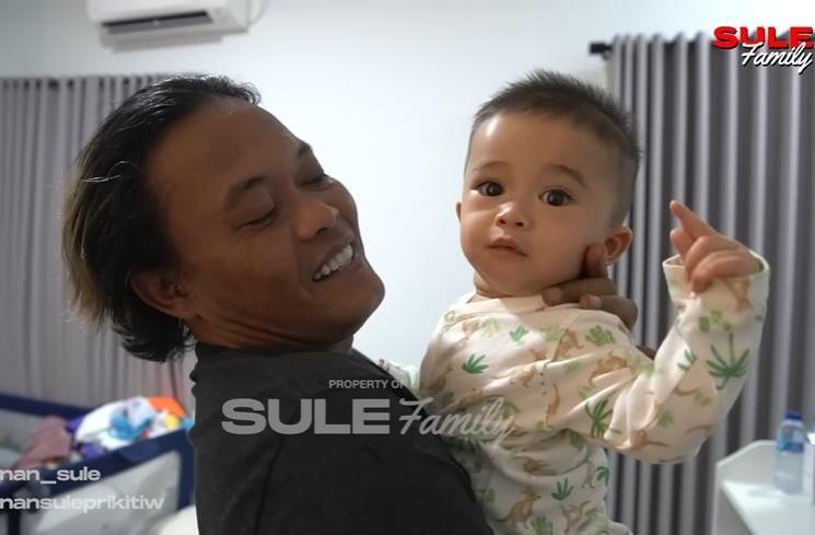 Momen Sule Ketemu Nathalie Holscher dan Adzam (YouTube Sule Family)