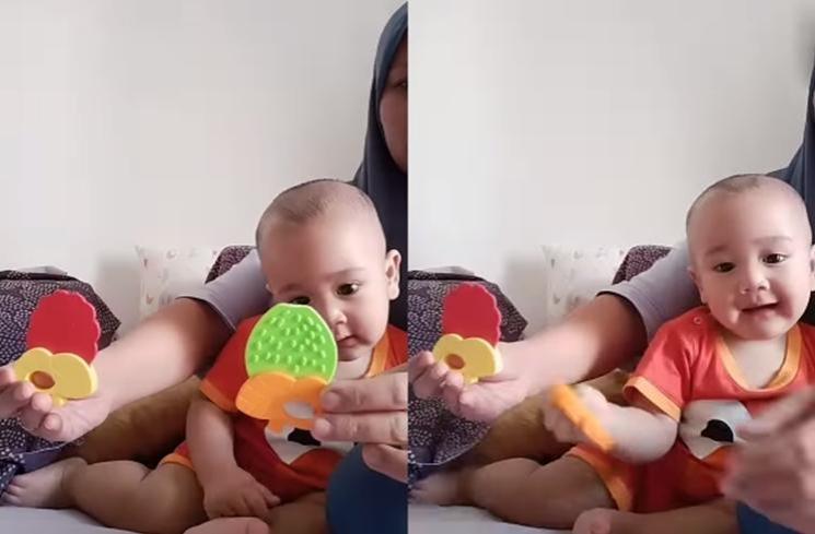 Momen Sus Rini Momong Rayyanza (instagram/@riniperdiyanti)