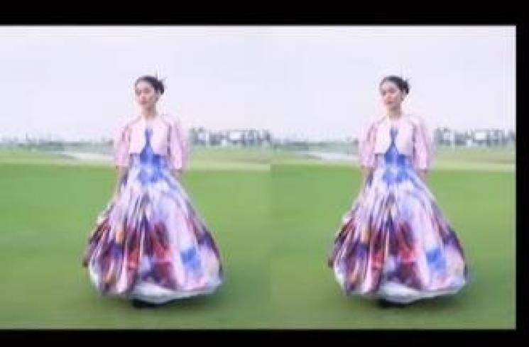 Potret Sandrinna Michelle Pemotretan bak Noni Belanda. (Instagram/@sandrinna_11)