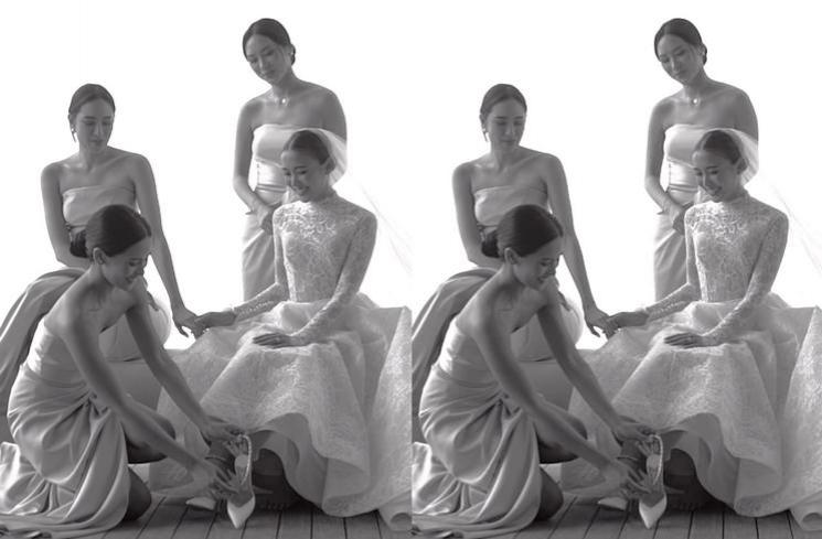 Potret Maudy Ayunda Jadi Bridesmaid (instagram/@patdavina)