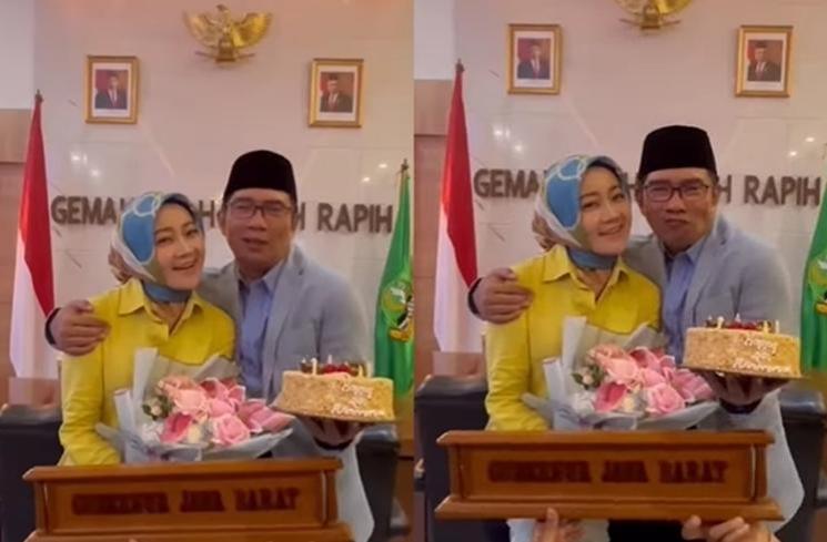 Momen Atalia Rayakan 4 Tahun Kepemimpinan Ridwan Kamil di Jabar (Instagram/@ataliapr)