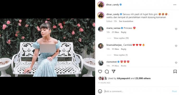 Dinar Candy. (Instagram/dinar_candy)