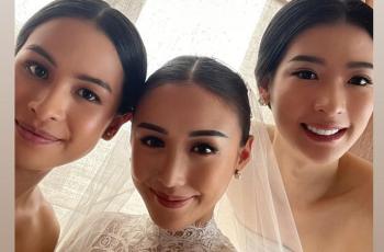 10 Potret Maudy Ayunda Jadi Bridesmaid, Tak Kalah Menawan dari Pengantin