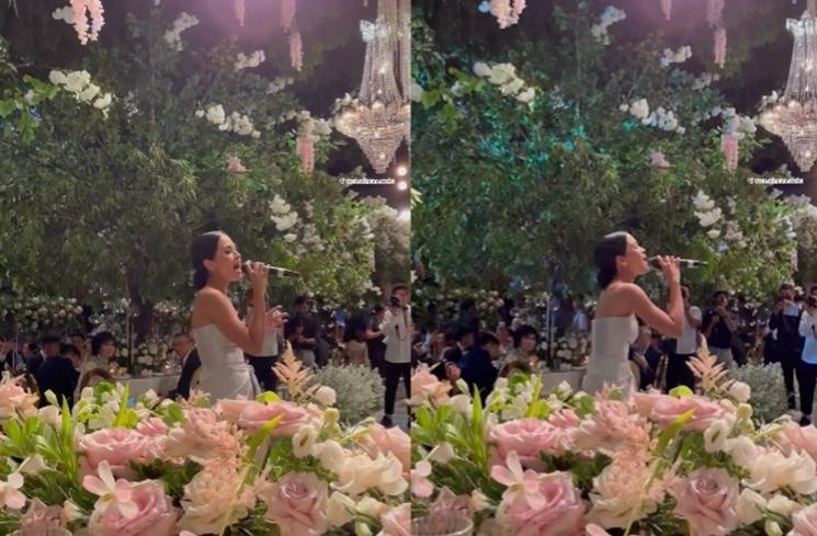 Potret Maudy Ayunda Jadi Bridesmaid (instagram/@patdavina)