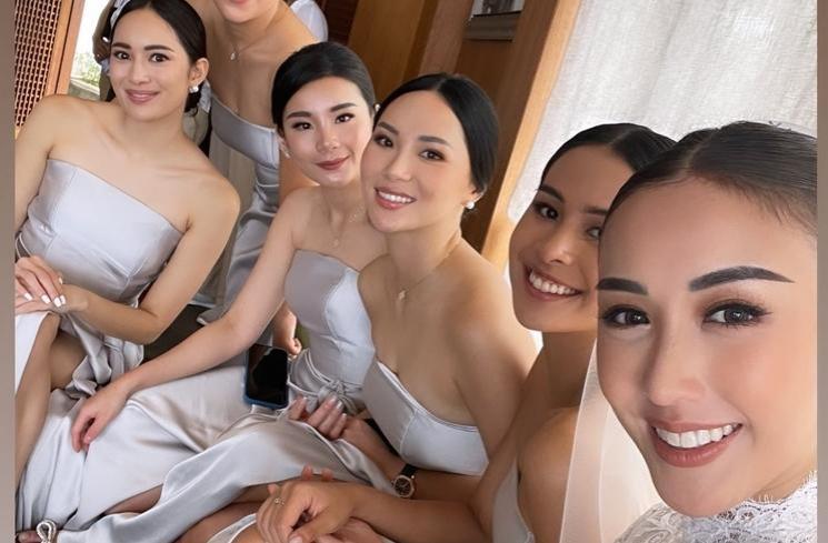 Potret Maudy Ayunda Jadi Bridesmaid (instagram/@patdavina)